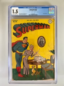 Superman #43 CGC 1.5 D.C Comics 1946