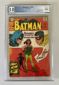 Batman #181 PGX 3.0 DC Comics 06/66 Key