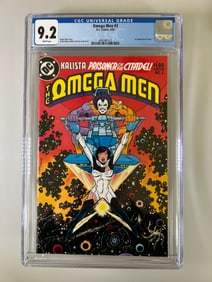 Omega Men #3 CGC 9.2 D.C Comics 06/83 Key