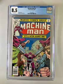 Machine Man #7 CGC 8.5 Marvel Comics 10/78