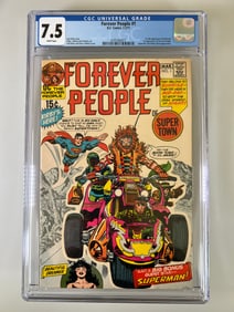 Forever People #1 CGC 7.5 D.C Comics 02/71 Key