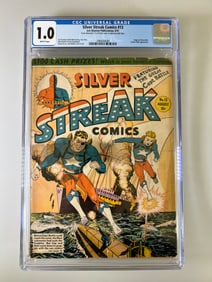 Silver Streak #13 CGC 1.0 Lev Gleason Publication Rare