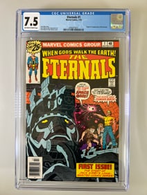 Eternal #1 CGC 7.5 Marvel Comics 07/76