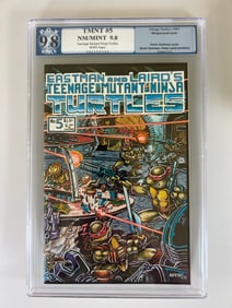 Teenage Mutant Ninja Turtles #5 PGX 9.8 Mirage 1985