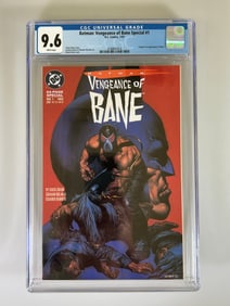 Batman: Vengeance of Bane Special #1 CGC 9.6 D.C Comics Key Issue