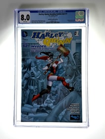 Harley Quinn Invades Comic Con International San Diego #1 CGC 8.0 D.C Comic 2014