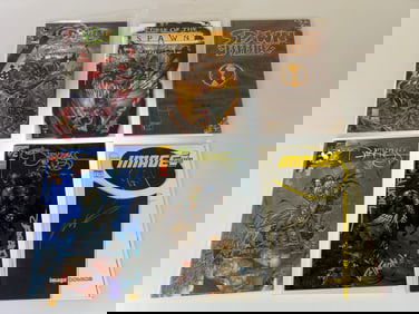 (lot of 6) Modern Comics all signed in great conditions