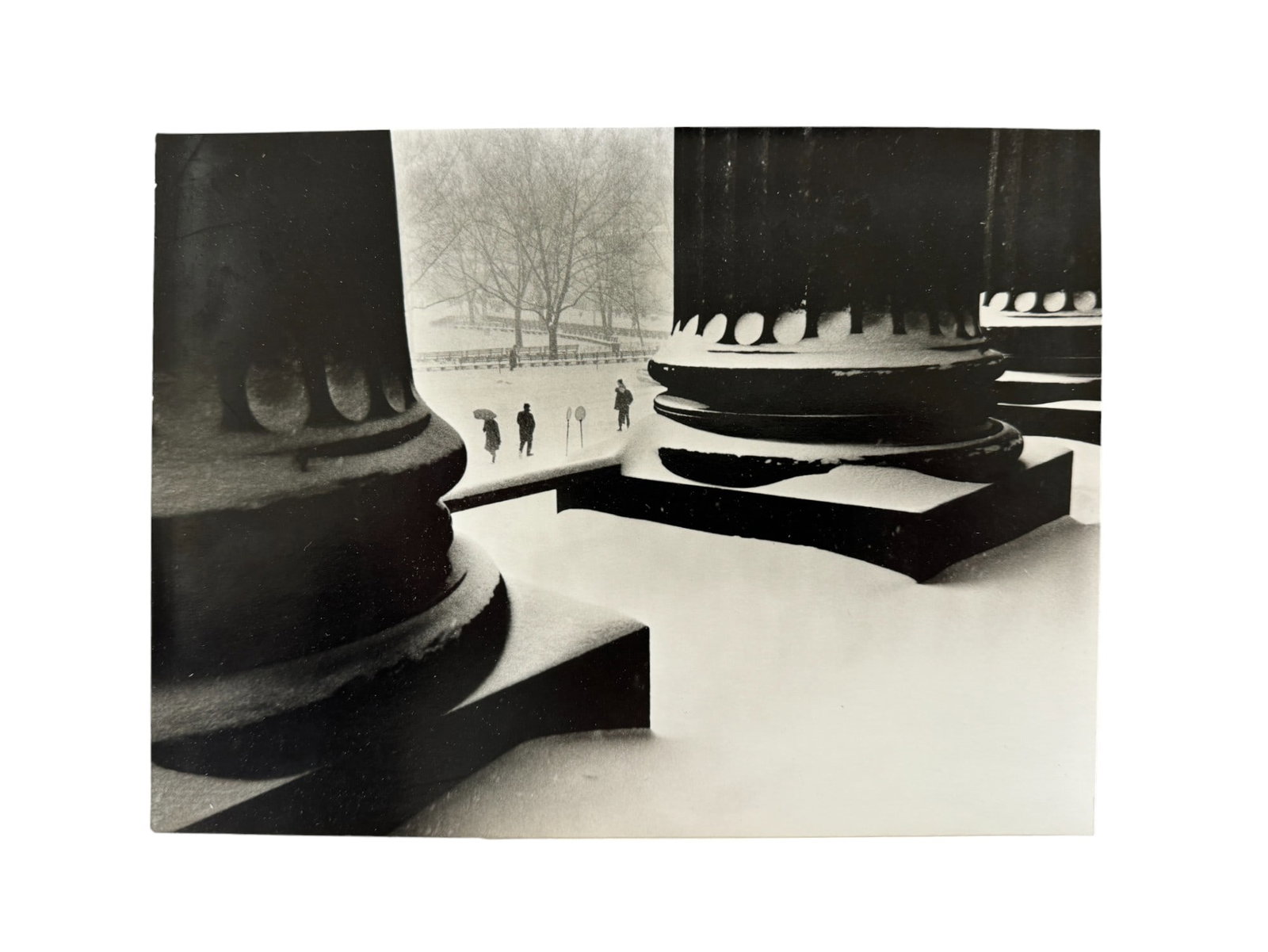 Wolf von dem Bussche (German, 1934-2014) Foley Square, NYC: Author: Bussche, Wolf von dem, Title: Foley Square, NYC, Publisher:San Francisco Museum of Modern Art, Date Published: 1980. Gelatin silver print. 17.8x23.8 cm (7x9¼"). No. 36 of 200.