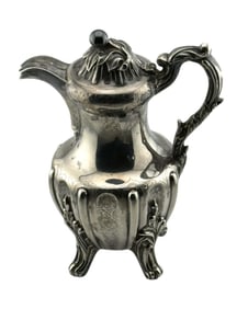 William IV Footed Baluster Form Sterling Silver Coffee Pot Circa. 1832