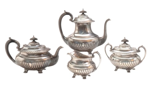 Reed & Barton Stratford Sterling Tea and Coffee Set