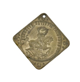 St. George Brass Klippe Medal