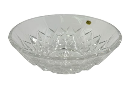 Val St. Lambert Cut Crystal Bowl