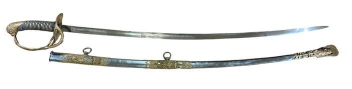 Knight of Pythias F.C.B Ceremonial Sword