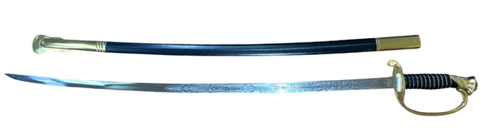 Armory Replicas Ceremonial US Marine NCO Uniform Sword By Atlanta Cutlery