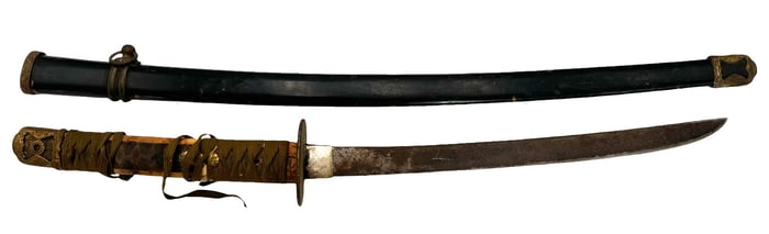 A Muromachi Period Wakizashi signed Sukemune