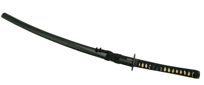 A Reproduction Kitana with Wooden Saya