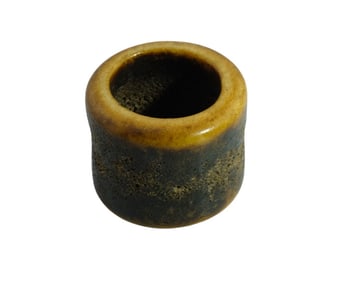 Qing Dynasty Manchu Archers Bone Thumb Ring. C. 17th-19th Century