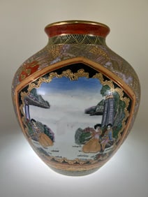 Chinese Qing Qianlong Moriage Vase