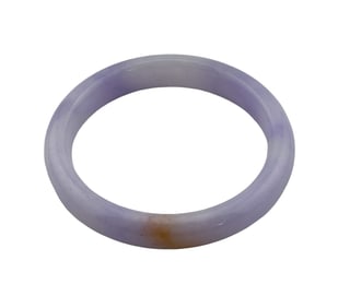 Lavender Jadeite Jade Bangle