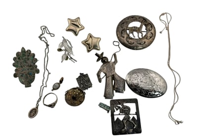 Collection of Sterling Silver Jewelry