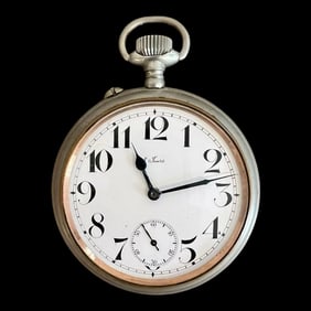 Massive Vacheron Constantin 8 Days Pocket Watch Clock