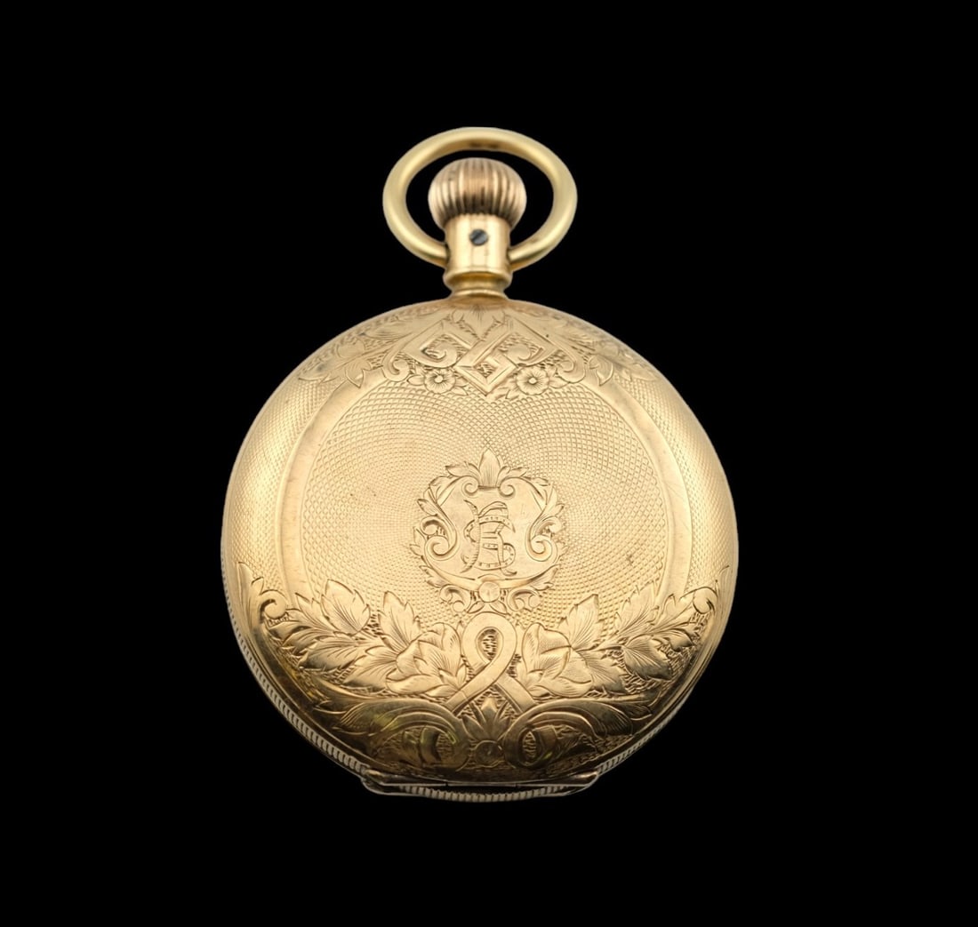 1873 Waltham 7J Gold Filled Pocket Watch: 1873 Waltham 7J Gold Filled Pocket Watch. Size 8S, S/n 1765033 j/m