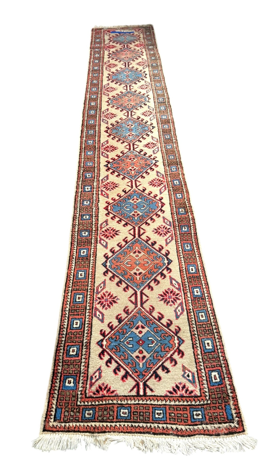 Iranian Hand Knotted Wool Runner Rug ABR (1 of 4)