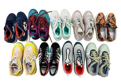 Collection of Gently Worn Collectible Sneakers Size 8