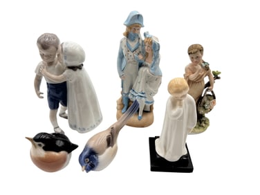 Collection of Porcelain Figurines