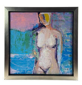 Oil on Board Untitled Signed Lower Left Corner