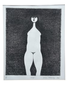 Gregory Masurovsky (1929-2009) "Nude" Limited Edition Lithograph
