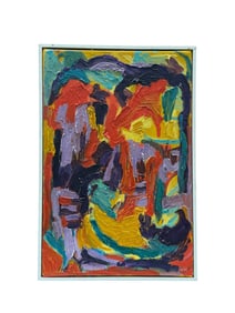 Tanja Babic McKinley (b. 1978, Serbian) Oil on Canvas Untitled Abstract