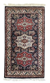 Caucasian Akstafa Kazak Wool Rug