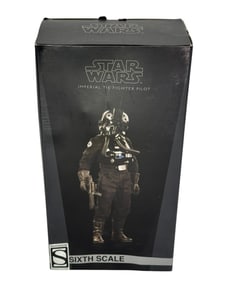 Rare Sideshow Imperial TIE Fighter Pilot New in Box