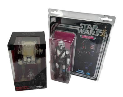 Star Wars The Mandalorian Jumbo & Hasbro Star Wars Black Series Walker & Imperial Driver  NIB: Star Wars The Mandalorian Jumbo & Hasbro Star Wars Black Series Walker & Imperial Driver. New in Box. Larger size 20" x 5" x 14"