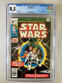 Star Wars #1 CGC 8.5 Marvel Comics Key