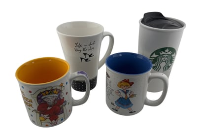 Group of Vtg Collectible Mugs