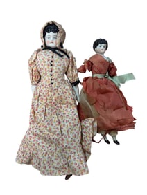 Antique German China Head Doll