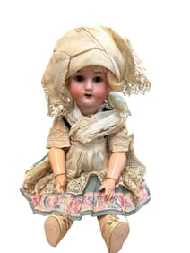 Heubach Kopplesdorf German Bisque Doll 15"