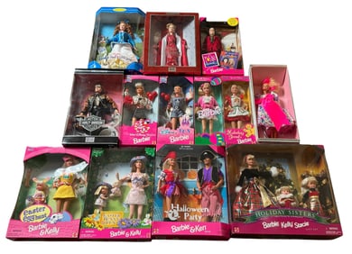 Collection of Vintage and Limited Edition Barbies NIB