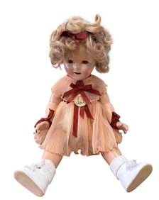 VTG Shirley Temple Composition Doll by The Doll Cottage