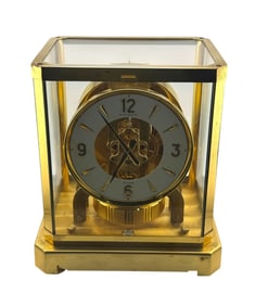 1970 Jaeger LeCoultre Atmos 15 Jewels Perpetual Clock 528-6