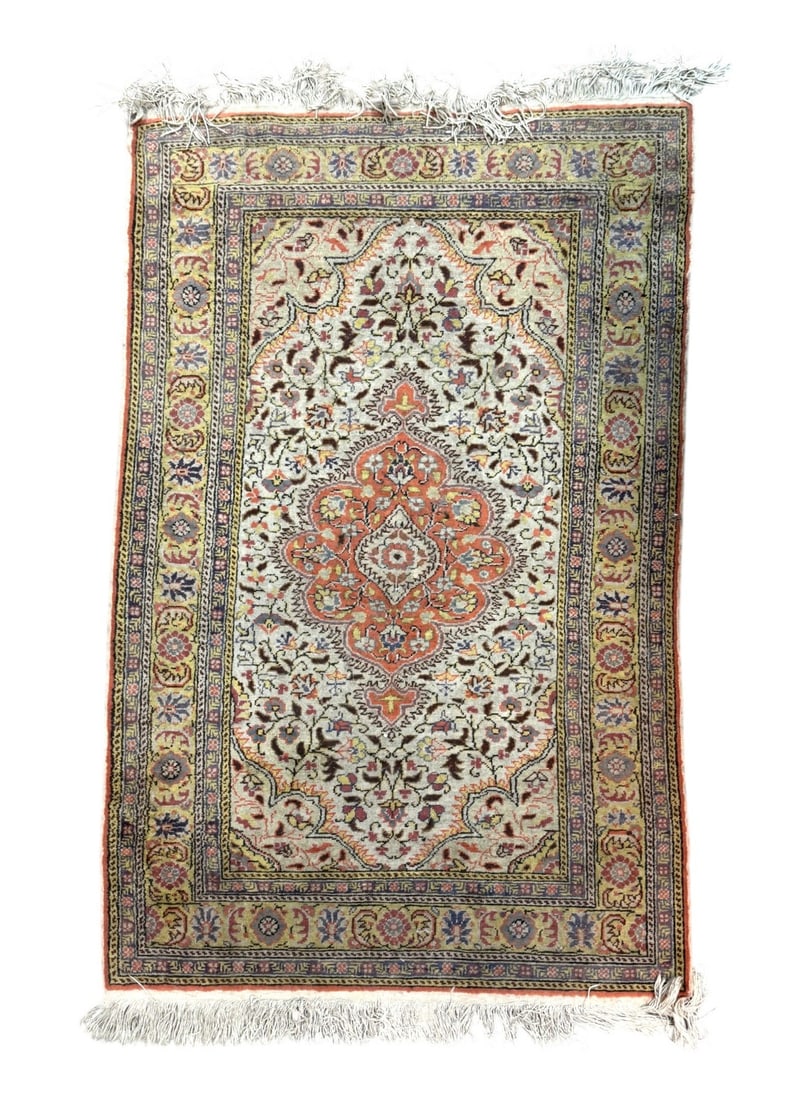 Turkish Hand Knotted Rug (1 of 3)