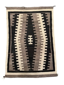 Native American Navajo Eye Dazzler Rug