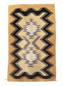 Native American Navajo Geometric Rug