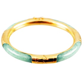14k Jade Bracelet
