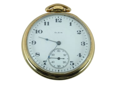 1921 Elgin Model 3 Gold Filled Pocket Watch