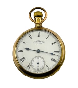 Waltham 1888 Wm. Ellery Quality Gold Filled Pocket Watch