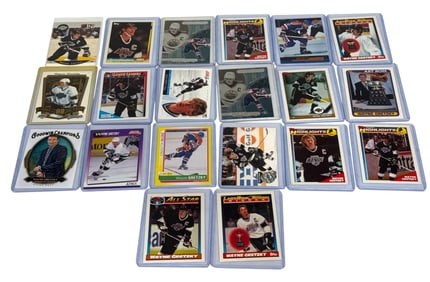 Collection of Wayne Gretzky NHL Cards