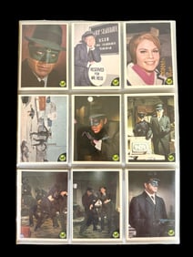 1966 Green Hornet Complete Set (44 Cards) High Grade, Bruce Lee